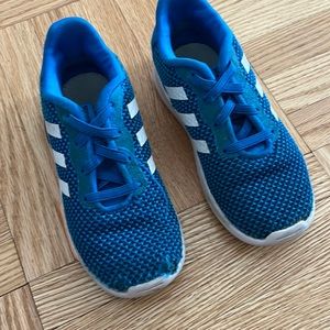 Adidas slip ons blue toddler 10